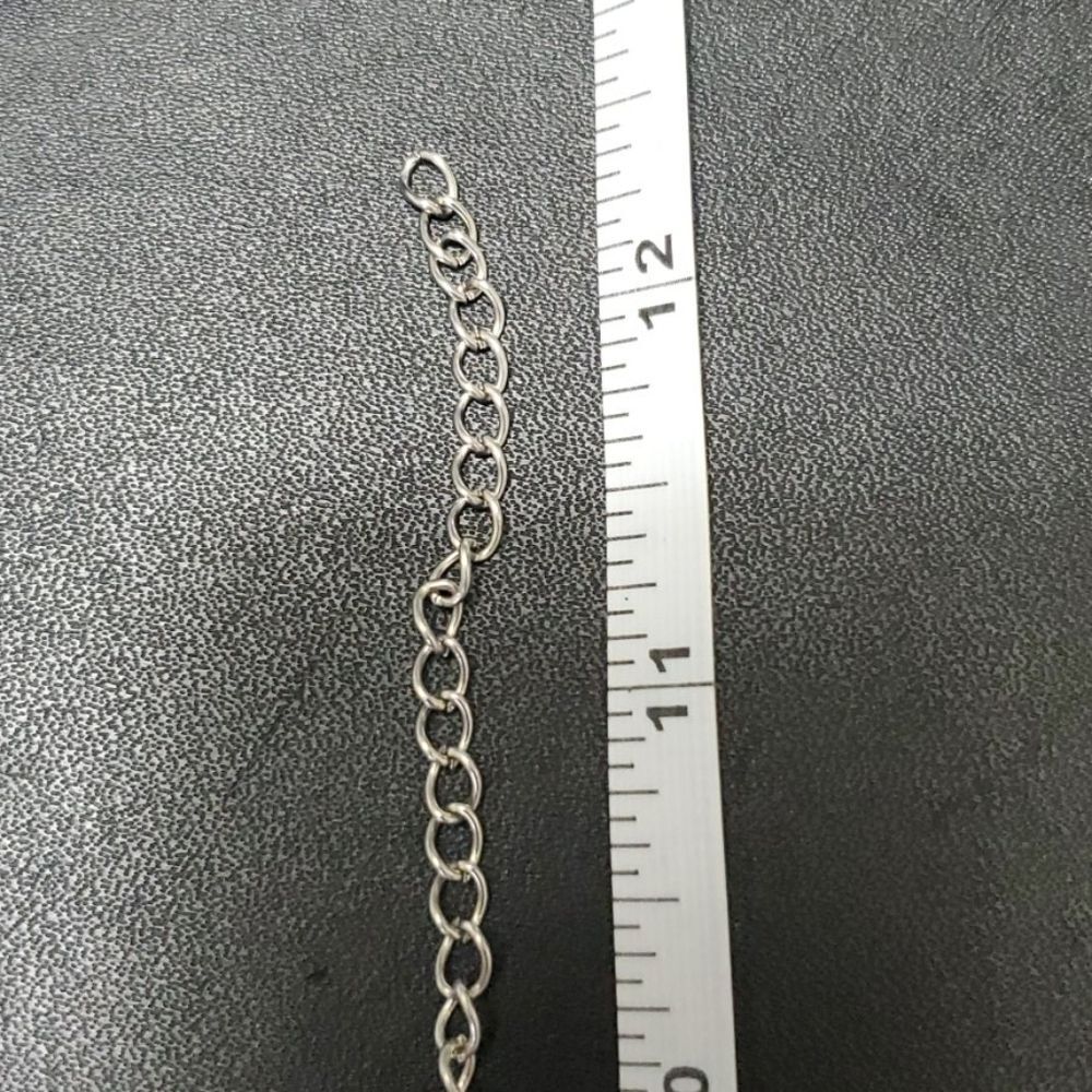 **Last Chance!! Final Sale** Silver tone mood mermaid pendant necklace 18-21.5" - Picture 12 of 13